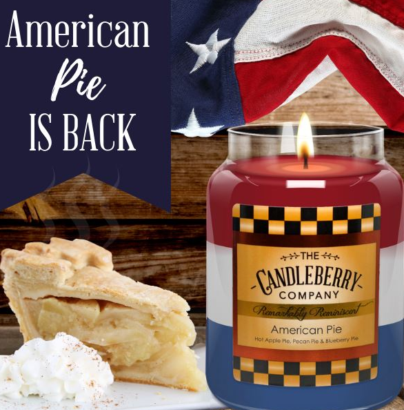 American Pie Large Jar Candle