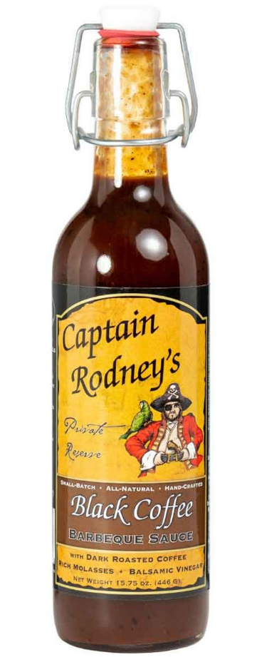 Captain Rodney's Black Coffee Barbeque Sauce (15.75 oz)