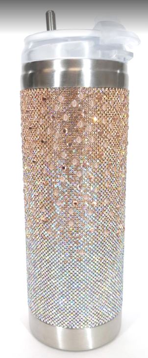 Jacqueline Kent Bling Tumblers (with Newly Designed Screw-on Lids)