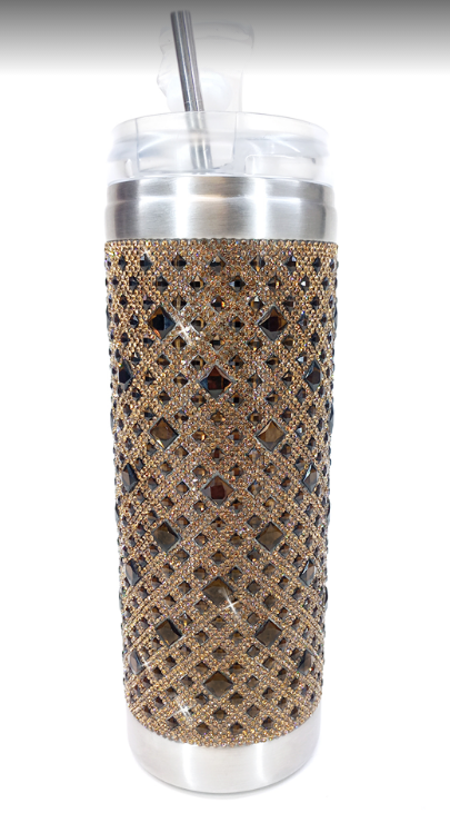 Jacqueline Kent Bling Tumblers (with Newly Designed Screw-on Lids)