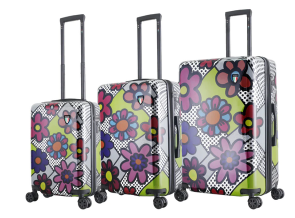 Pop Art Fashion Spinner Wheel Luggage by Tucci Italy