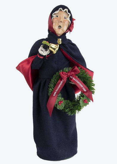 Byers' Choice Salvation Army Woman with Wreath