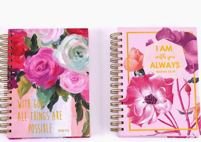 Inspired Florals Hard Cover Journals