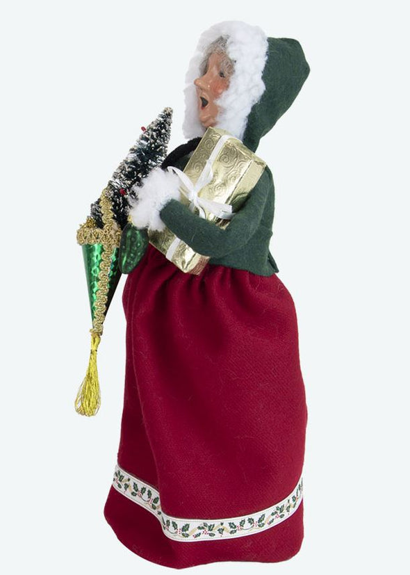 Byers' Choice Mrs. Claus with Ornaments