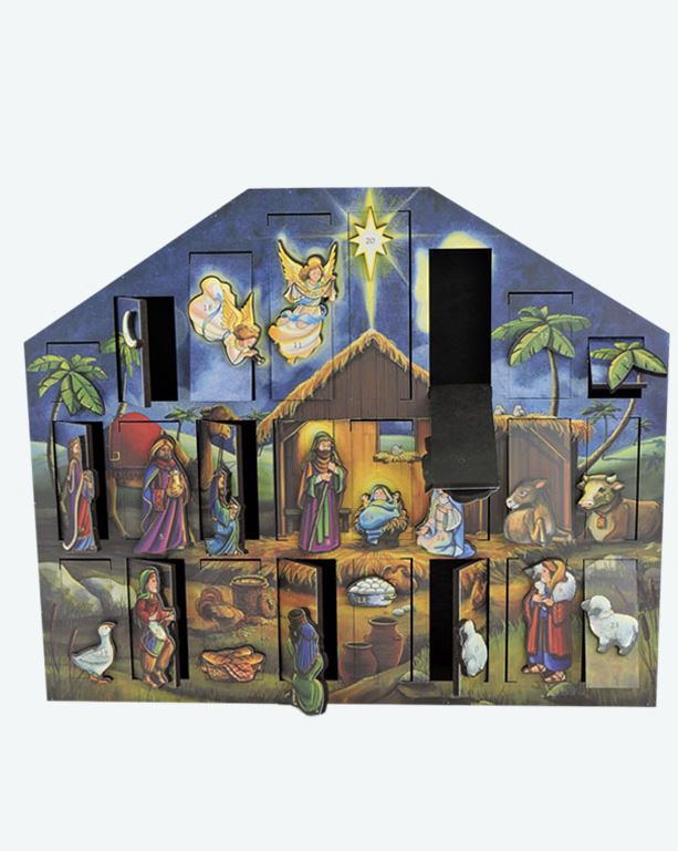 Byers #39 Choice Nativity Advent Calendar Lady Gryphon