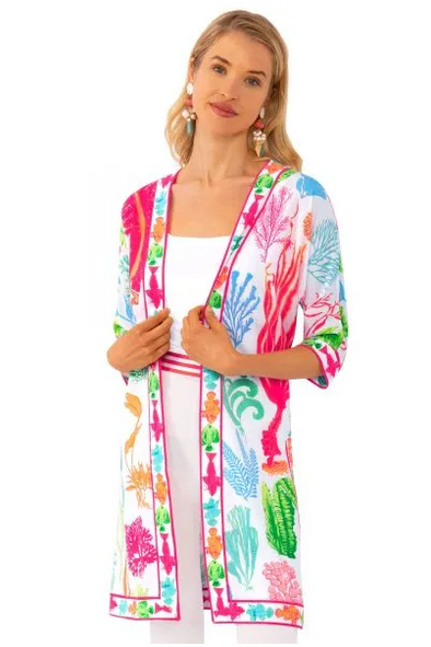 Sea Sway Kimono Jacket from Gretchen Scott