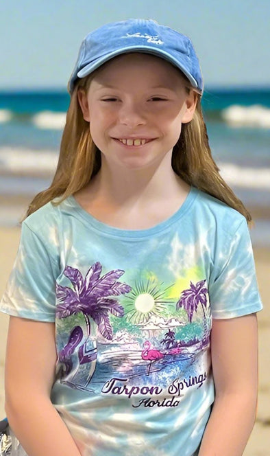 Kid's Pastel T-Shirt Tarpon Springs