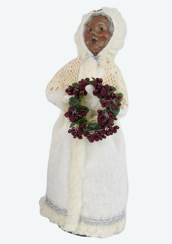 Byers' Choice African American Sparkling Mrs. Claus--NEW FOR 2023!
