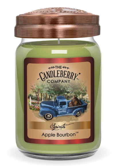 Apple Bourbon Large Jar Candle