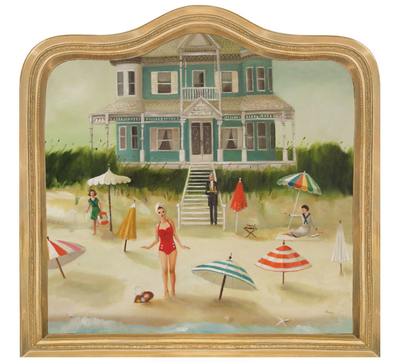 Die-Cut Beach House Placemat (Set of 12 Sheets)