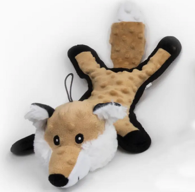 Bumpy Fox Squeaker Toy for Dogs