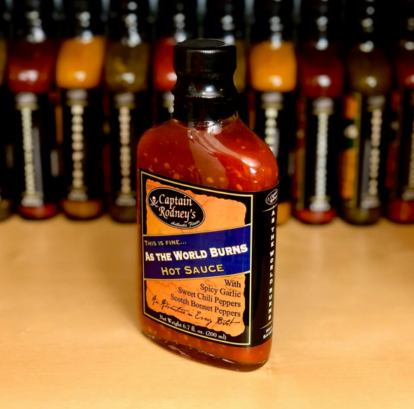 Captain Rodney's As the World Burns Hot Sauce (6.7 oz)