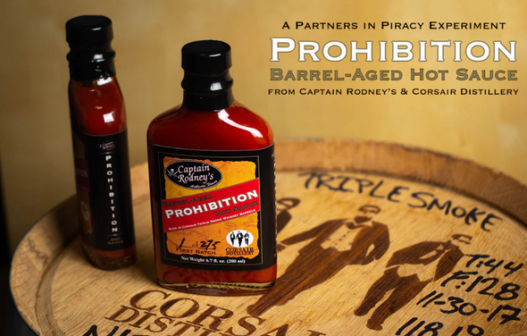 Captain Rodney's Prohibition Hot Sauce--Limited Edition