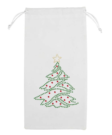 Christmas Tree Wine Bag