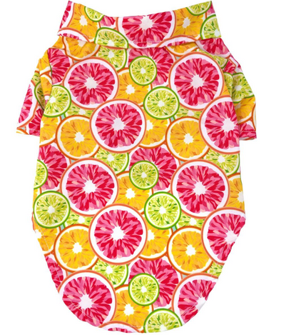 Citrus Slice Hawaiian Camp Shirt