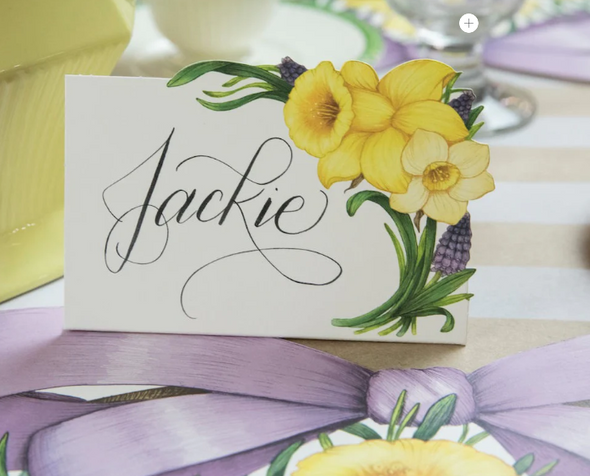 Daffodil Place Cards