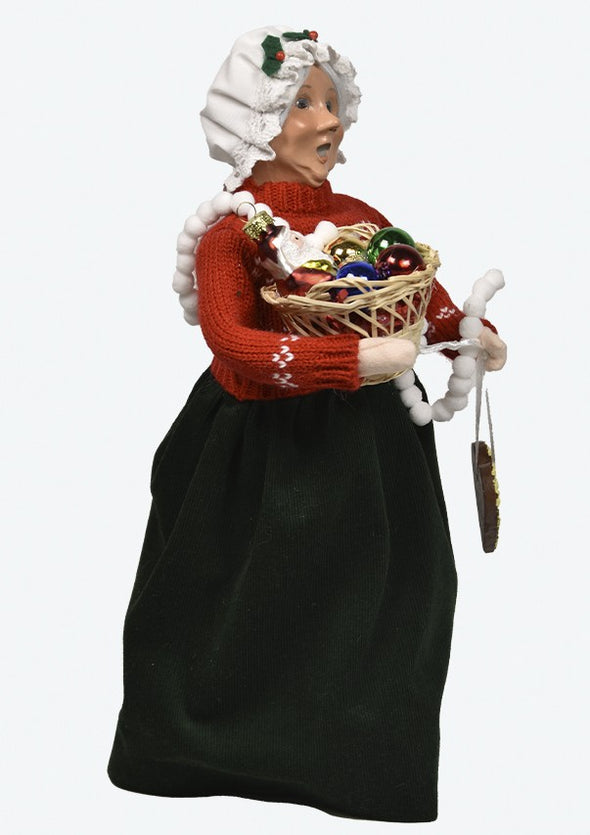 Decorating Mrs. Claus by Byers' Choice