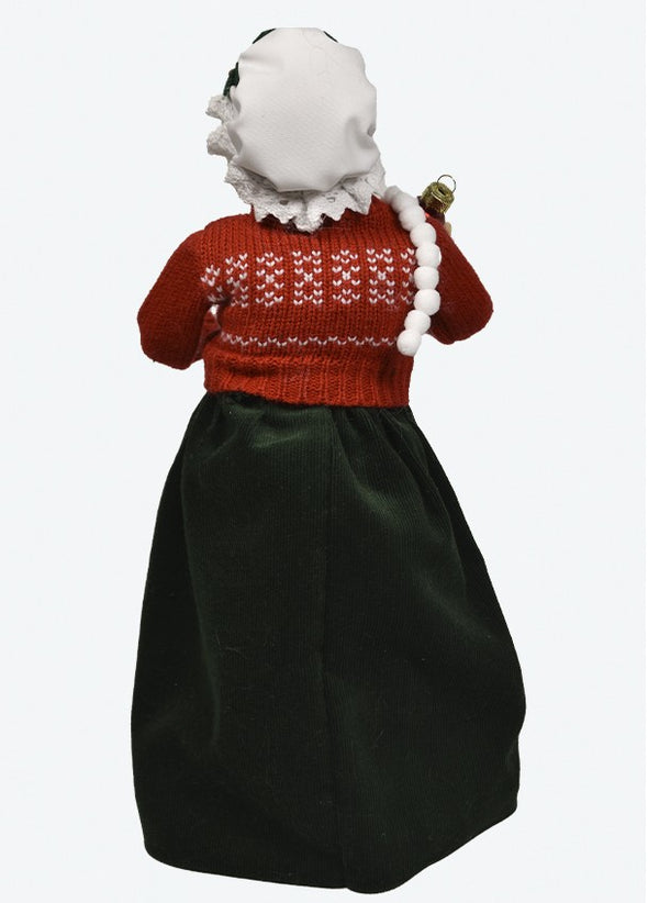 Decorating Mrs. Claus by Byers' Choice