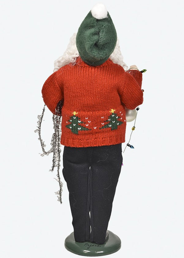 Decorating Santa by Byers' Choice