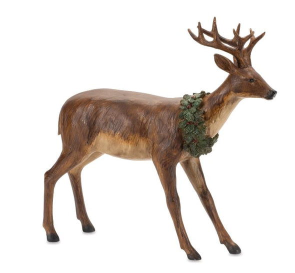 Deer with Wreath