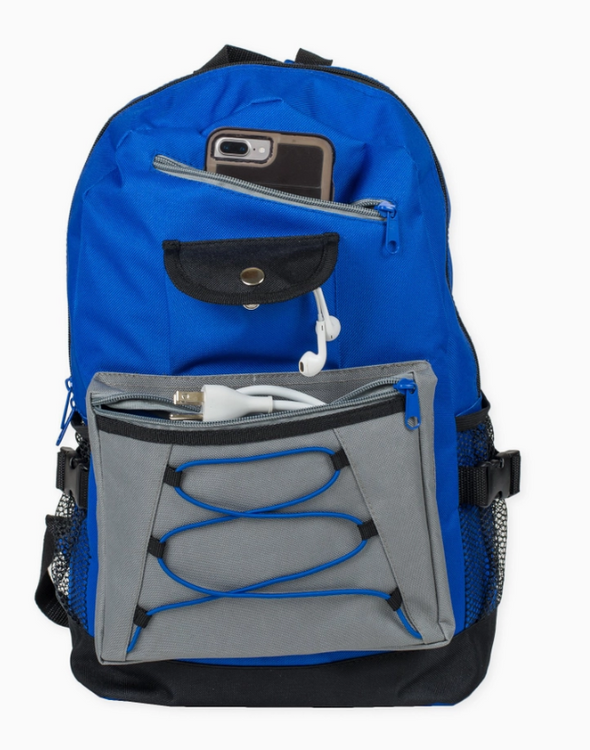 Royal Blue School Backpack