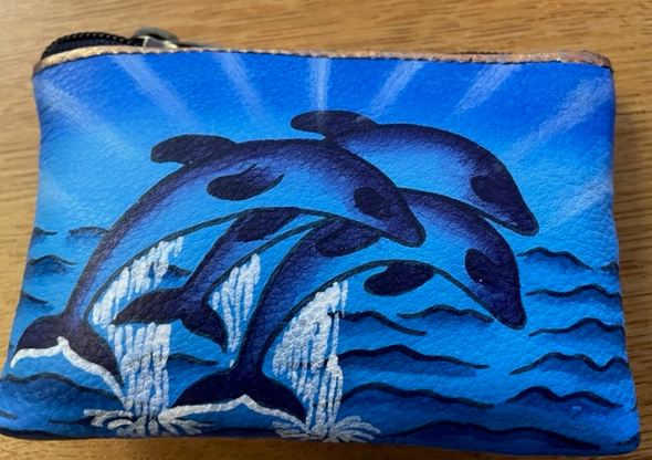 Hand Painted Coin Purses