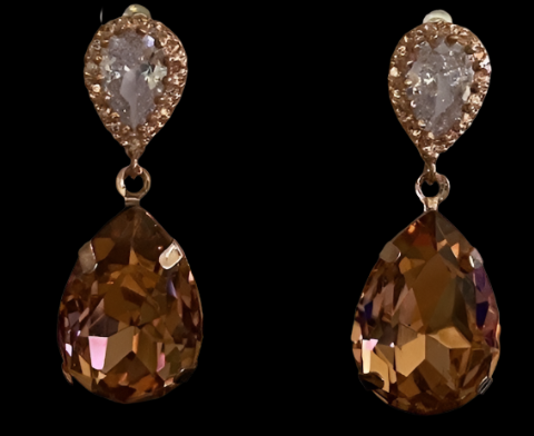 Swarovski Crystal Earrings from Jim Ball Designs