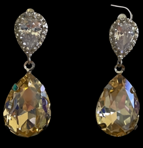 Swarovski Crystal Earrings from Jim Ball Designs