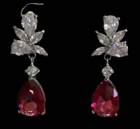 Swarovski Crystal Drop Earrings from Jim Ball Designs