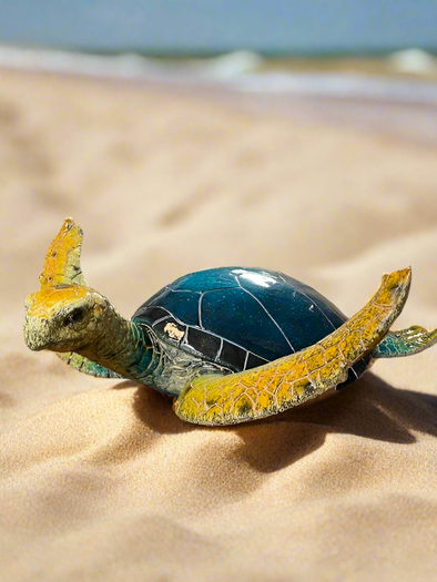 Large Realistic Sea Turtle by Ocean World (2 Feet Long)