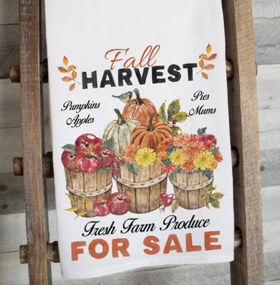 Fall Harvest Kitchen Towel