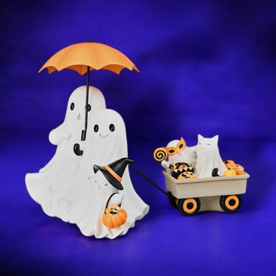 Ghost Couple Pulling Cart from December Diamonds