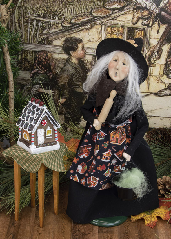 Byers' Choice Gingerbread Witch