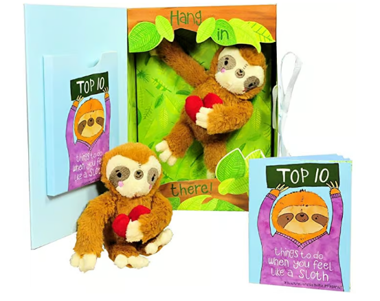 Tickle & Main Hang in There Sloth Gift Set