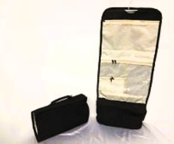 Black Travel Hanging Cosmetic Bag