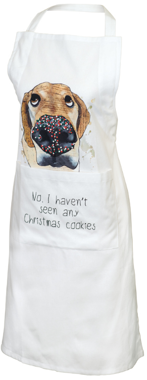 "No, I Haven't Seen Any Christmas Cookies" Apron