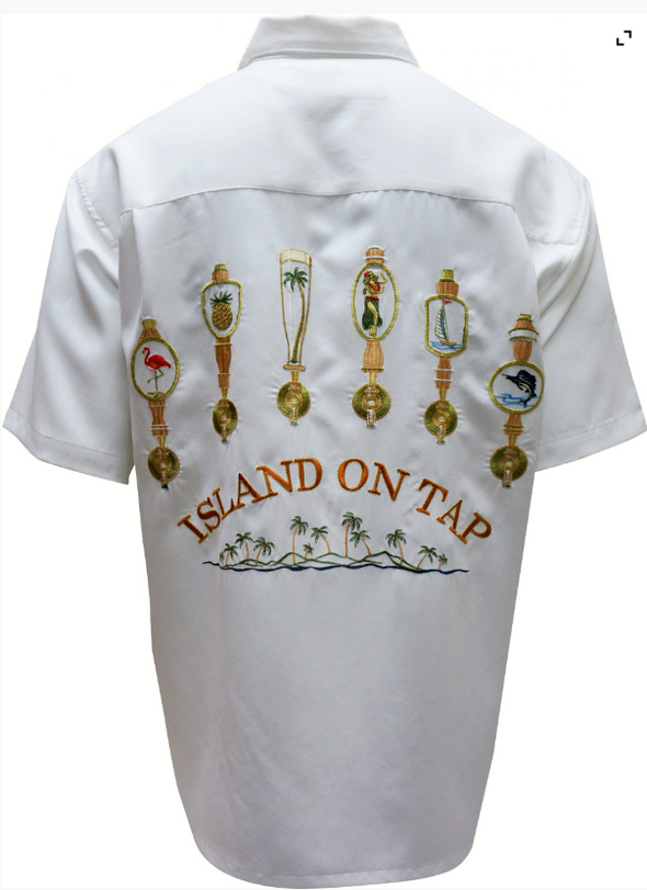 Island on Tap Camp Shirt from Bamboo Cay