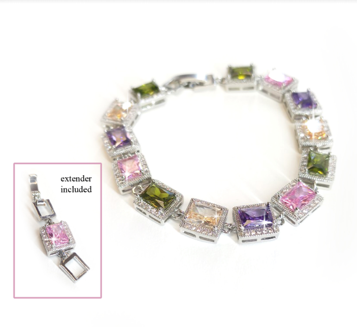 Crystal crush bracelet on sale