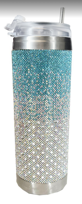 Bling Tumblers (with Newly Designed Screw-on Lids) by Jacqueline Kent