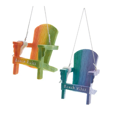 Adirondack Chair with Towel Ornament from Kurt Adler