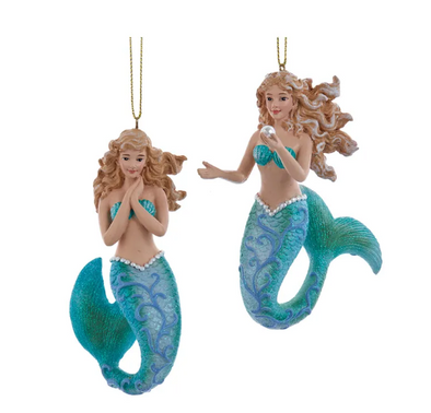 Mermaid Ornaments by Kurt Adler