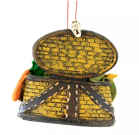 Fishing Basket Ornament by Kurt Adler