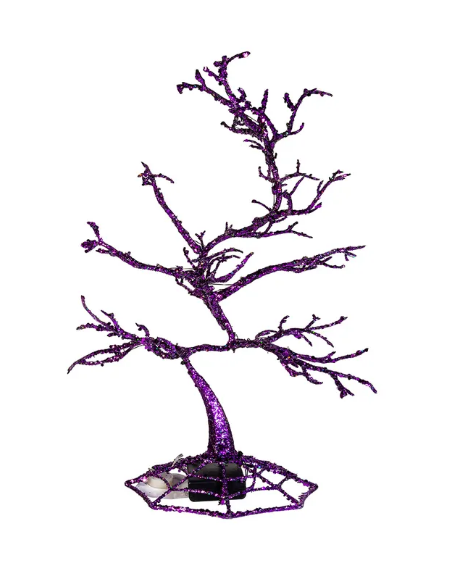 14" Battery Operated Halloween-Flashing Tree by Kurt Adler