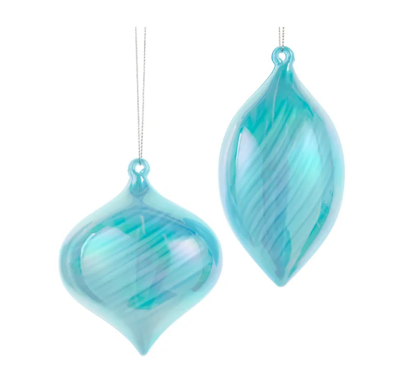 KurtAdler - Kurtadler - Glass Peacock Ornaments