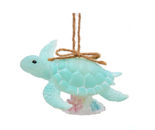 Transparent Turtle Ornament by Kurt Adler