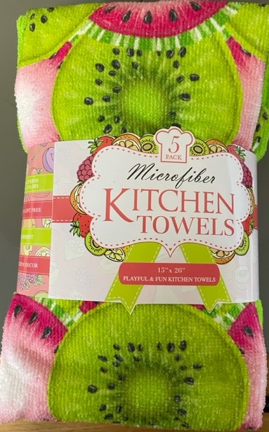 Microfiber Kitchen Towels (5 pack)