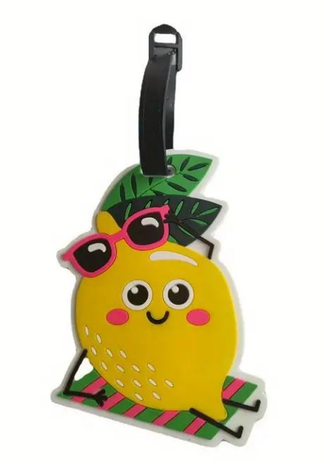 Lemon Luggage Tag