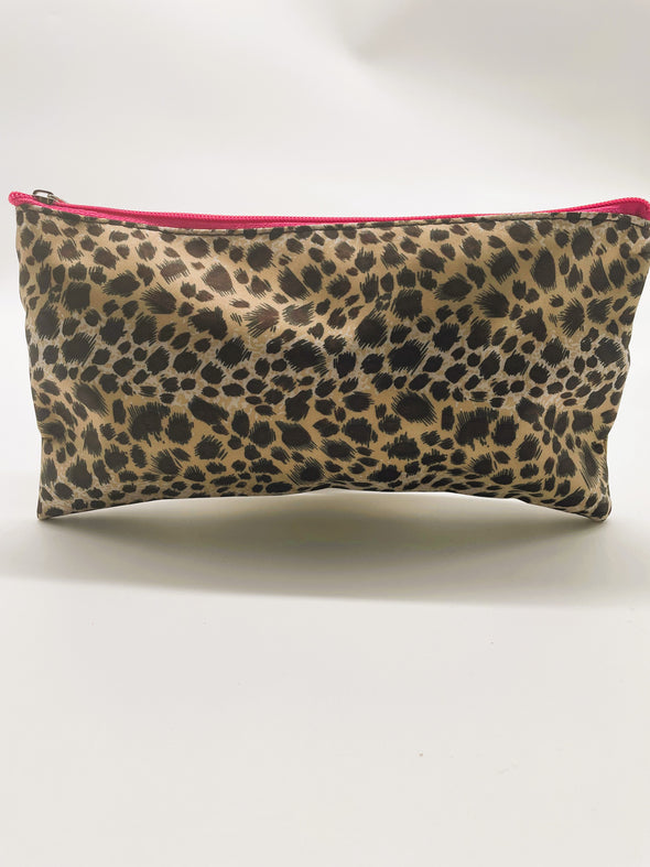 Leopard Cosmetic Bag