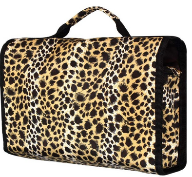 Leopard Travel Hanging Cosmetic Bag