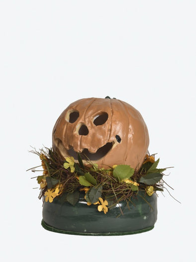 Lighted Pumpkin Round from Byers' Choice